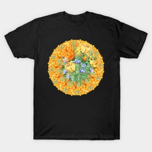 Wreath of Calendulas T-Shirt